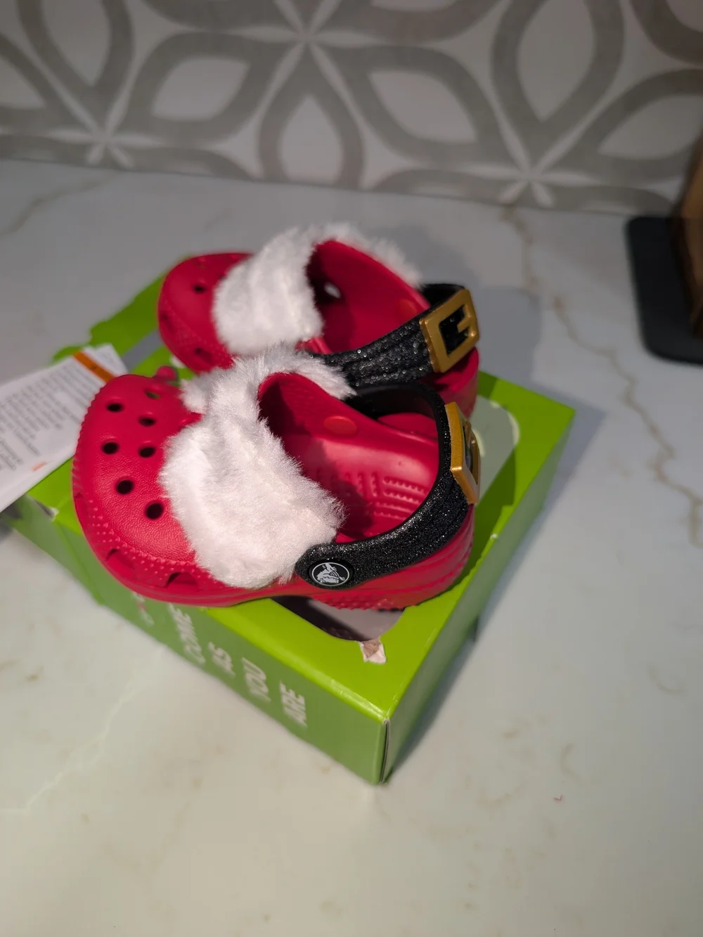 Baby Santa Crocs, Ready To Give In Box 2/3